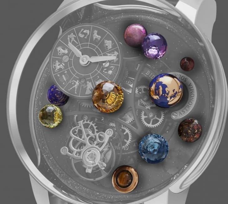 5억 짜리 시계는 도대체 어떻게 생겼길래...VIDEO: ASTRONOMIA SOLAR PLANETS - ZODIAC