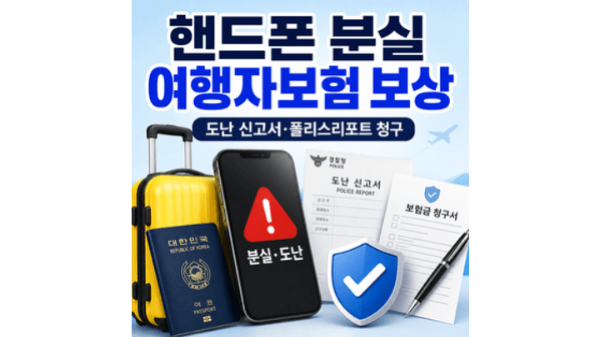 핸드폰-분실-여행자보험-보상-청구-서류-도난-신고-현지-경찰-신고서