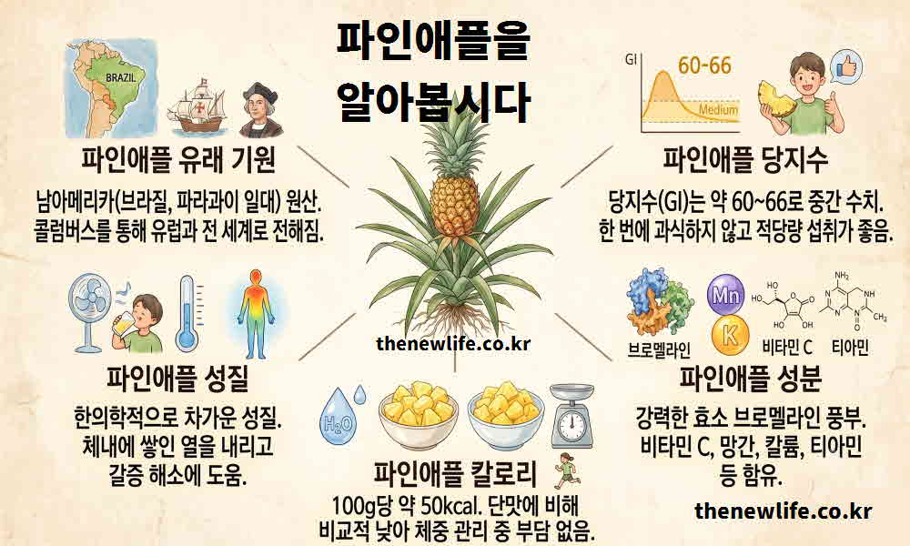 파인애플 효능 기본정보