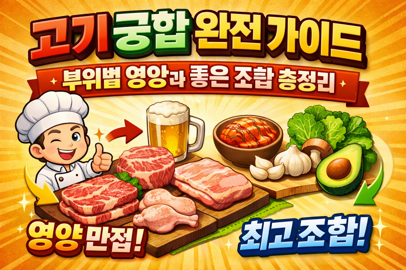 고기 궁합