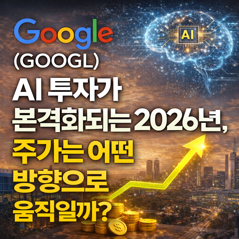 구글 GOOGL 2026 AI 투자 주가 방향
