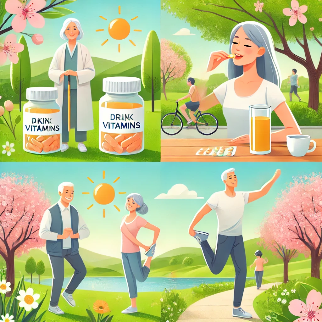 봄철 노년기 건강관리 가이드