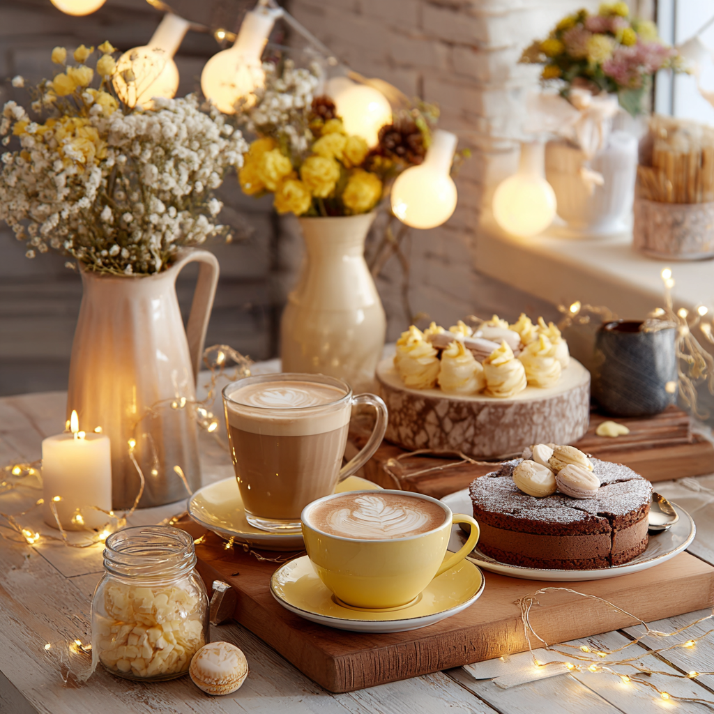 홈카페 조명 배치