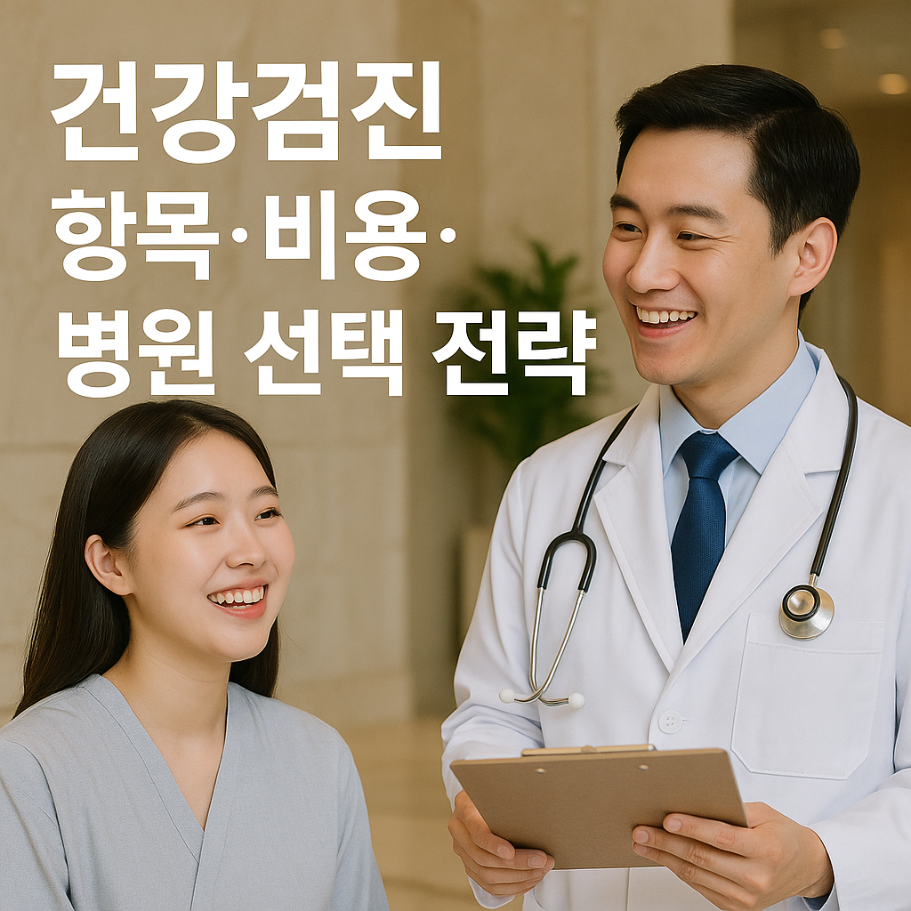 직장인 필독 건강검진 안내
