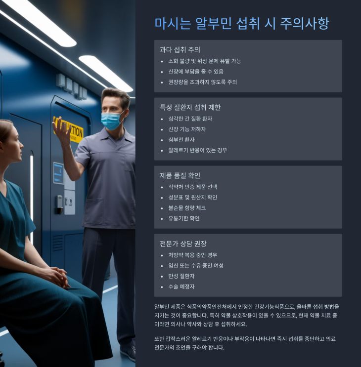 마시는 알부민 효능 5