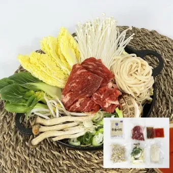 샤브샤브 육수 만들기 준비과정과 신선한 재료 소스 조합 레시피 가이드_18