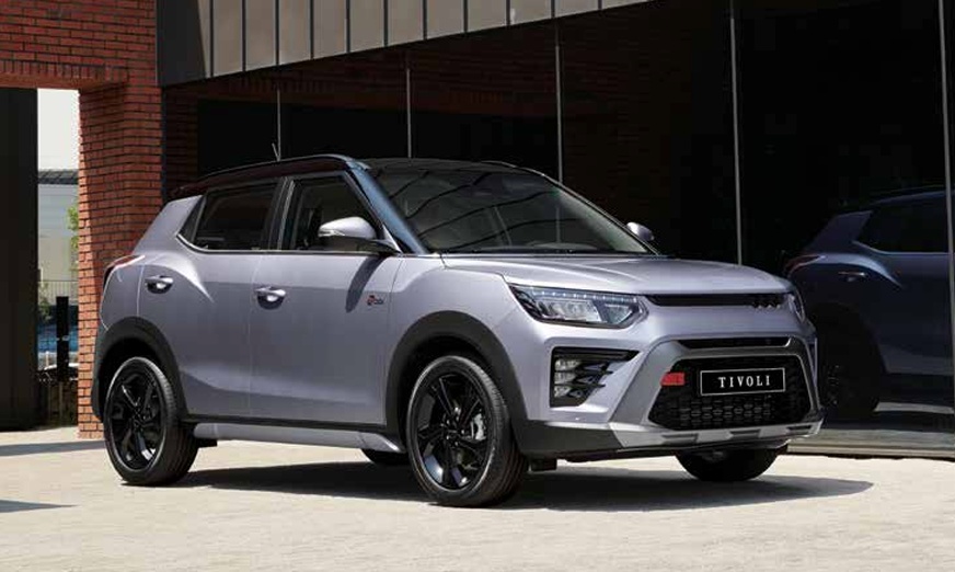 더 뉴 티볼리 아이언 메탈 외장 컬러