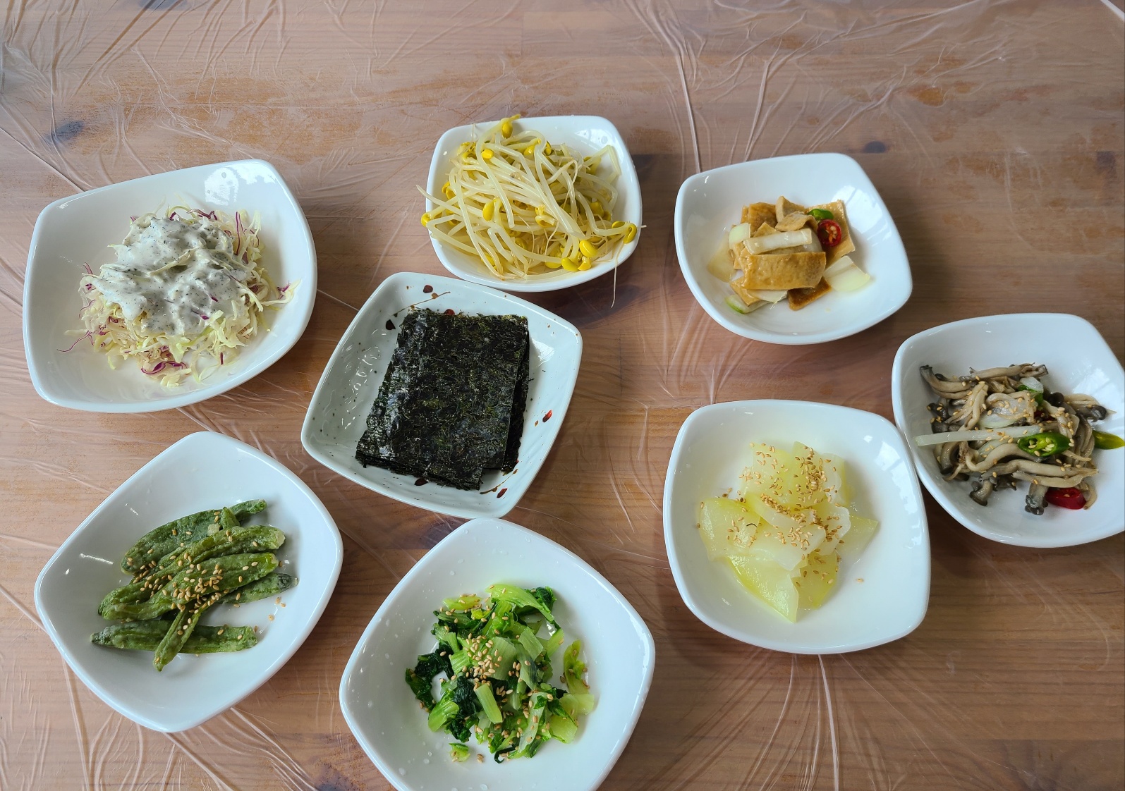 마산 산호동 원조영진코다리조림 반찬