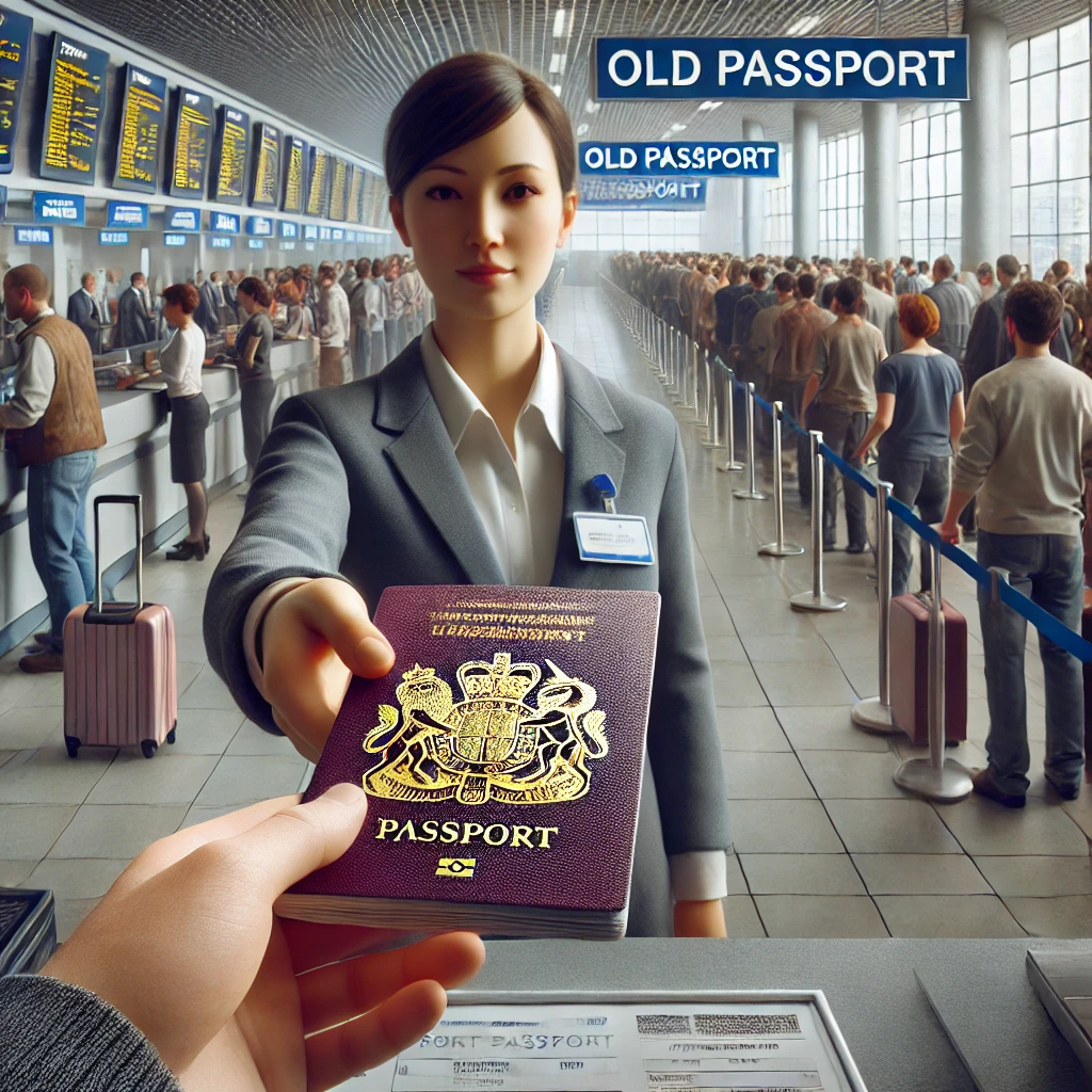 여권 재발급 방법 및 유의사항 관련 그림