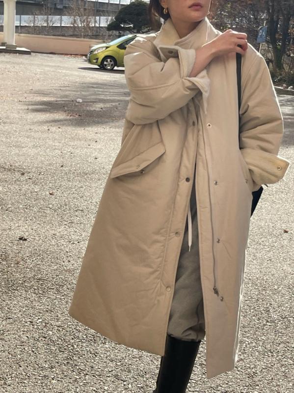 베이지당일 Bronze 브론즈 덤블 양털 야상 점퍼