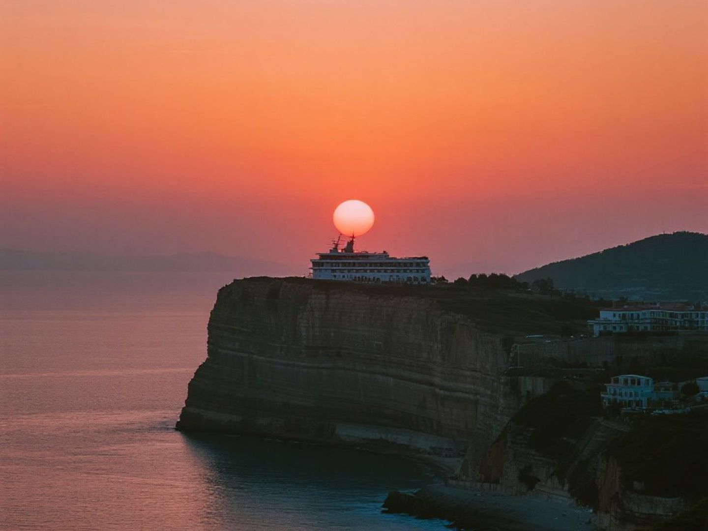 강릉 정동진 해변에서 바라본 감성적인 신년 일출