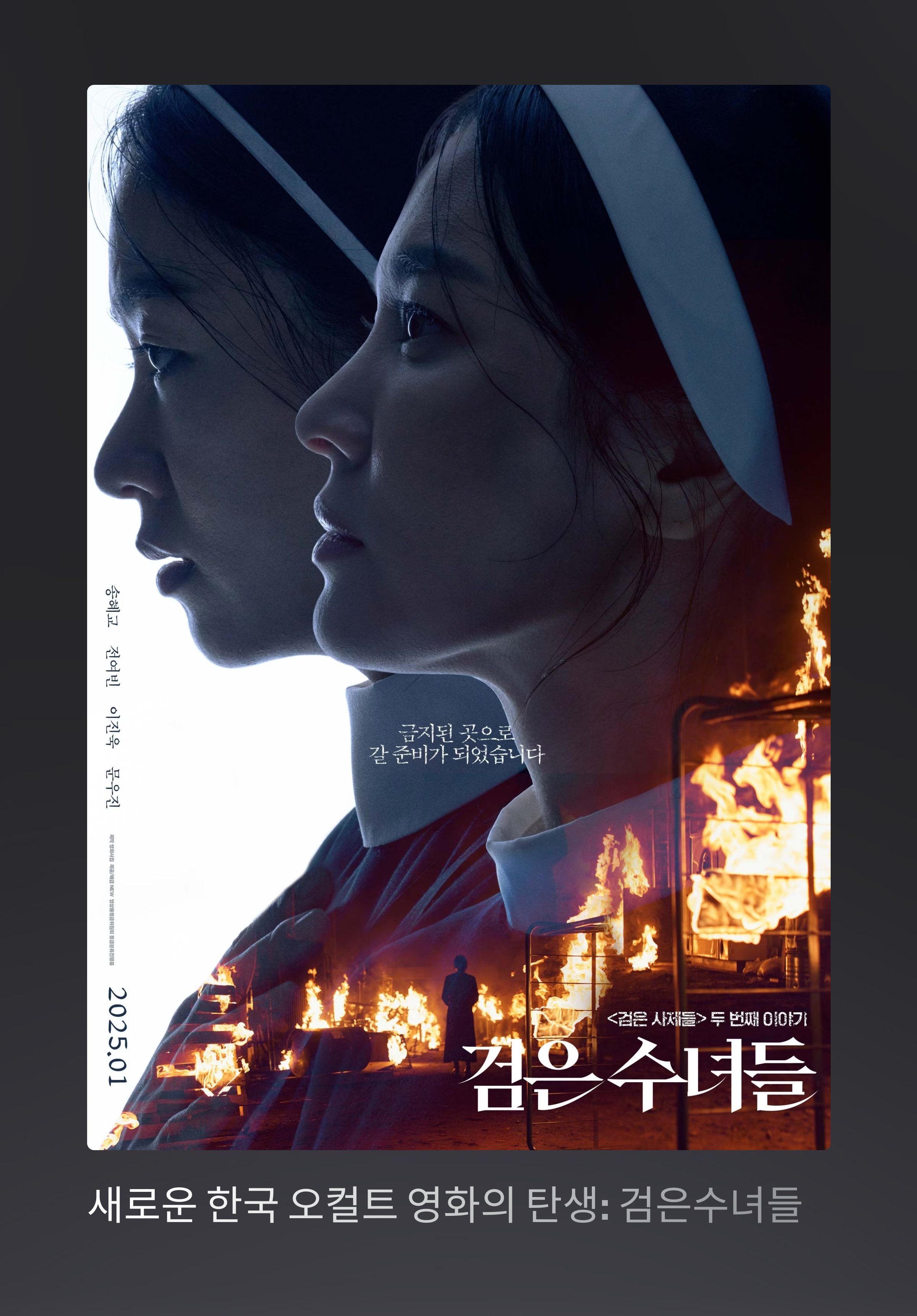 검은 수녀들 영화 출연진, 줄거리, 후기 관련 사진