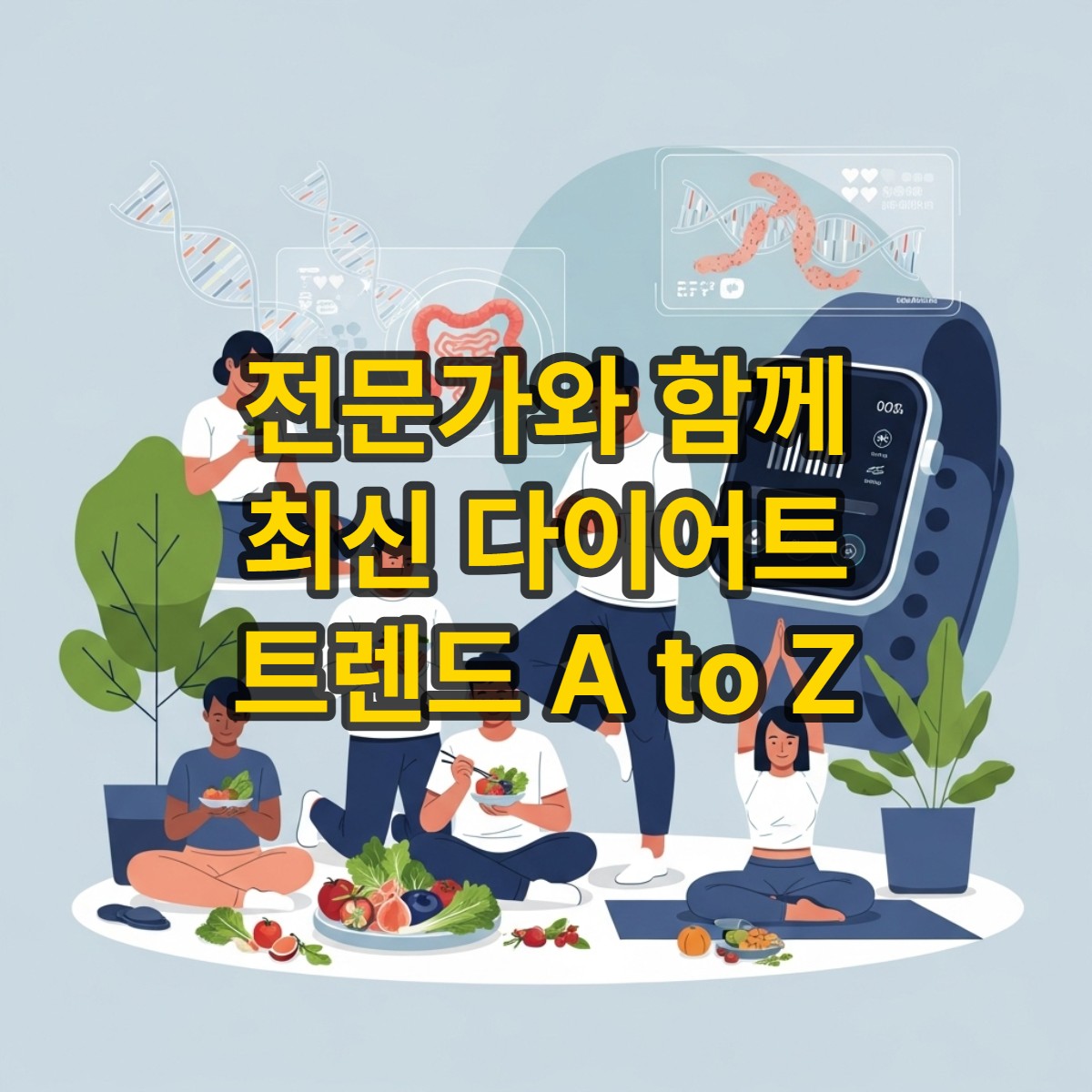 타이틀썸네일_전문가가 밝히는 최신 다이어트 트렌드: 효과적인 체중 감량 A to Z 가이드