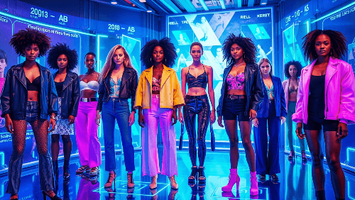 AI가 학습하는 다양한 인종과 체형의 패션 이미지