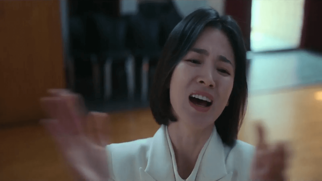 박연진과의 대결이 시작됨을 알리는 순간