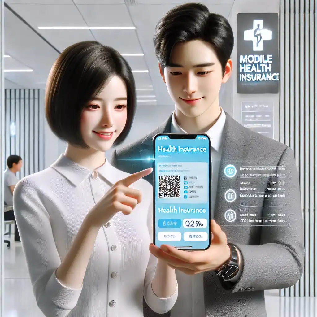 모바일 건강보험증 발급 절차 병원 신분증