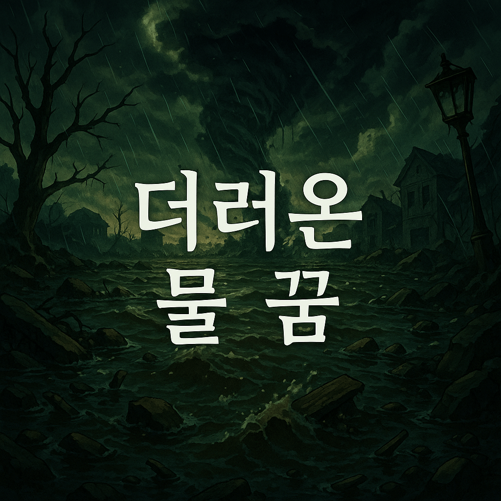 더러운 물 꿈 해몽
