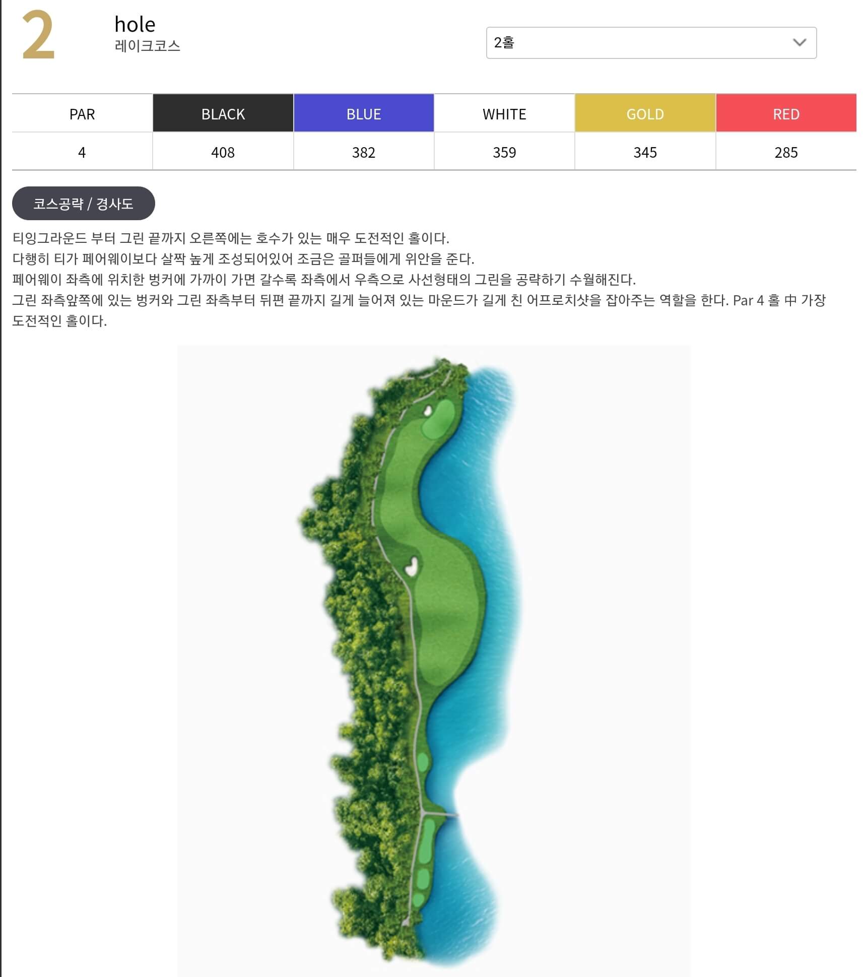세현 컨트리클럽 레이크코스 2