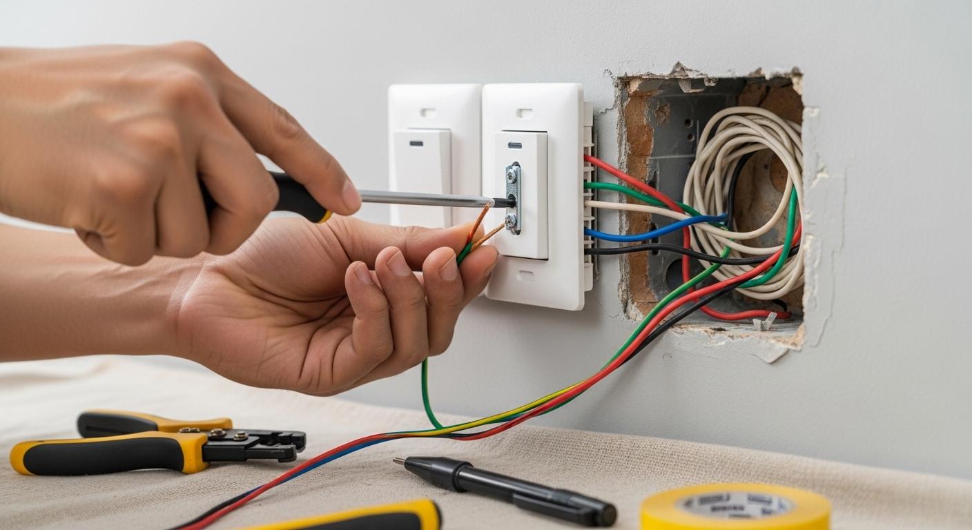 전기 스위치 및 콘센트 교체