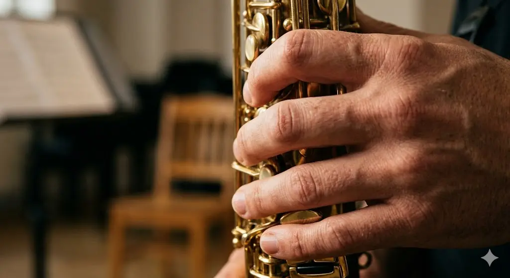 대체 운지의 가장 대표적이고 필수적인 사례가 바로 중음 및 고음의 도(C)를 연주할 때 사용하는 '사이드 C(Side C)' 운지