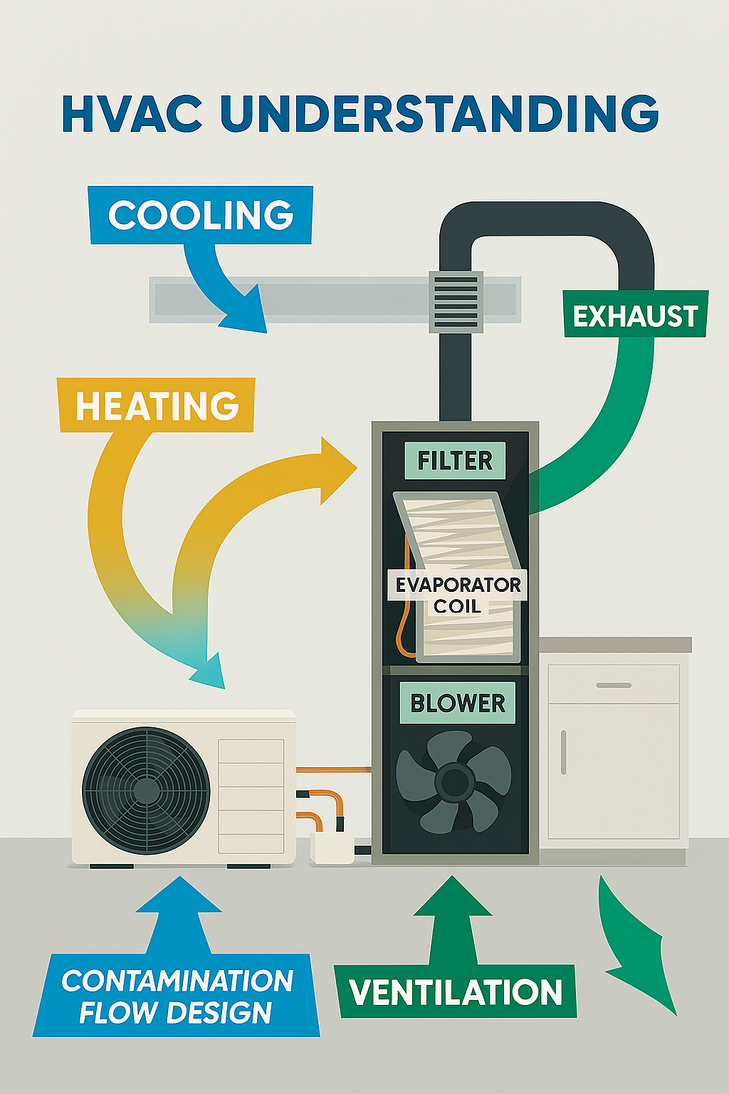 HVAC 시스템은 클린룸 오염제어를 위한 가장 핵심적인 인프라입니다.