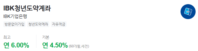 IBK-기업은행-청년도약계좌-우대금리