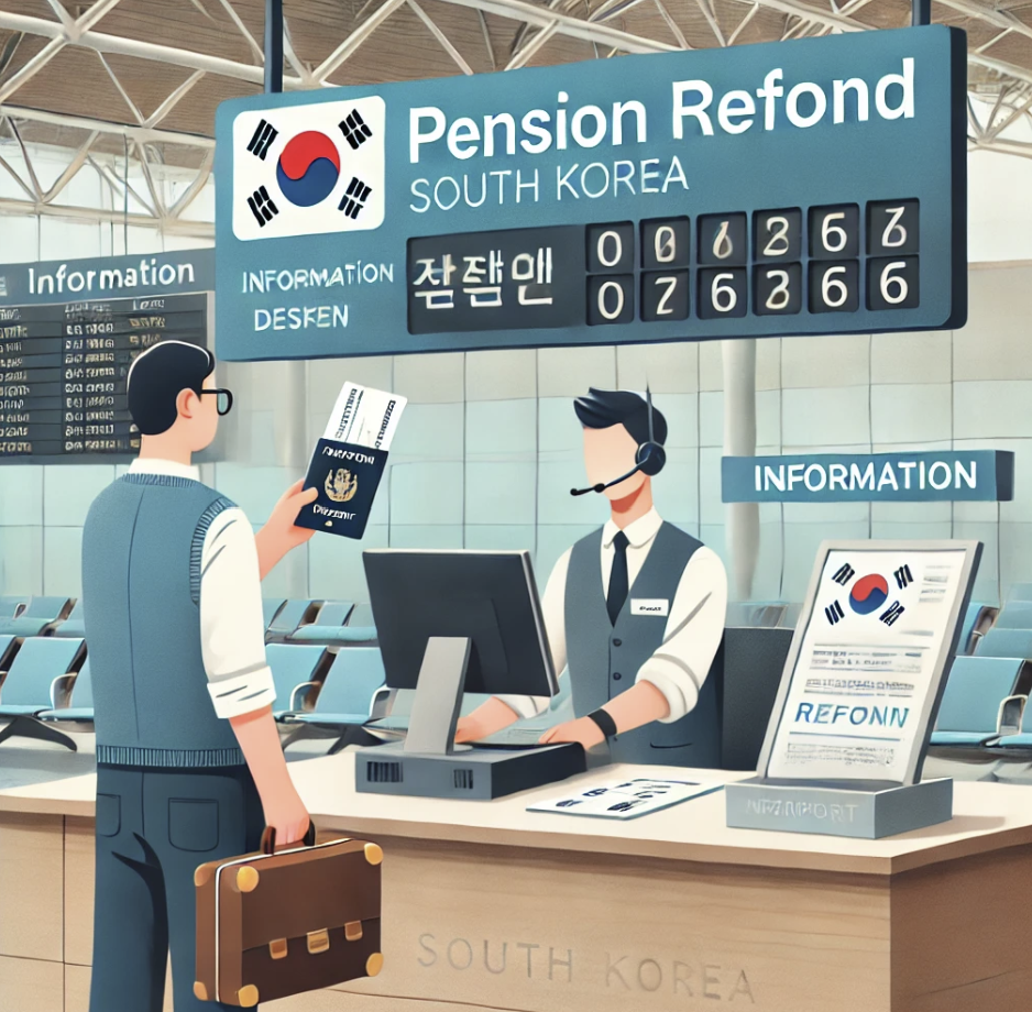 외국인 근로자 위한 인천공항 연금 환급 서비스 안내