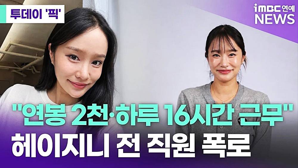 헤이지니-전-직원-폭로