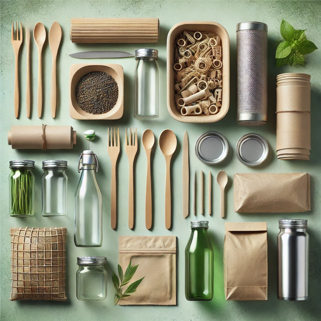 플라스틱 대체제 이미지