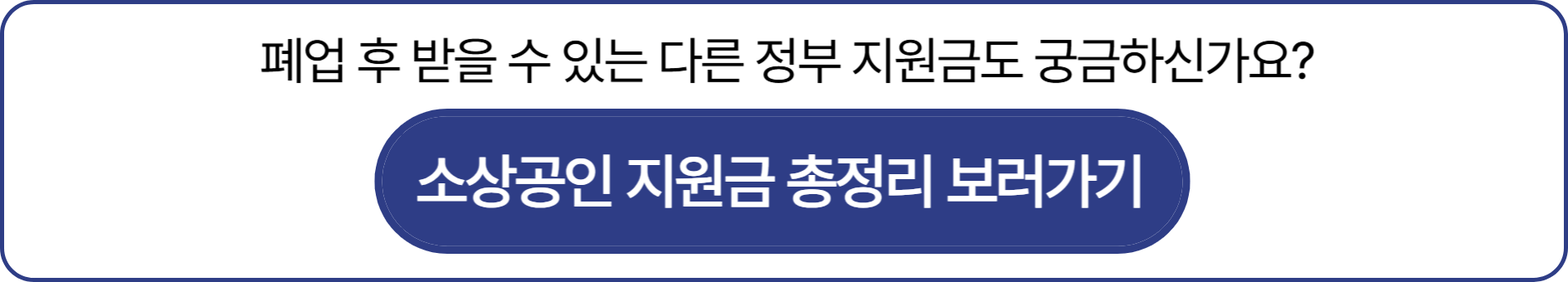 소상공인 특별지원금