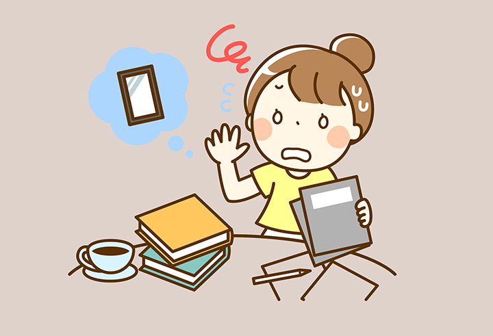 집중력이-떨어진-여성