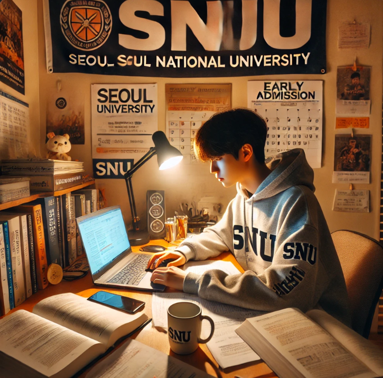 대학 수시 준비하는 학생