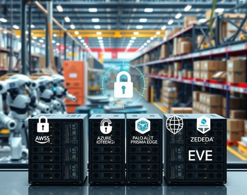 Edge Computing Security Strategy - Simultaneous Protection of Robots and IoT