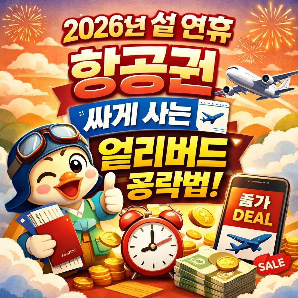 설연휴 특가 항공권 구매하러 가기