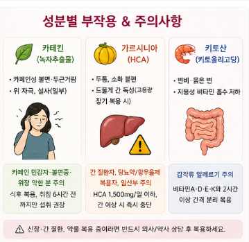 칼로리컷팅제-순위-효과-내돈내산-부작용-추천-제품