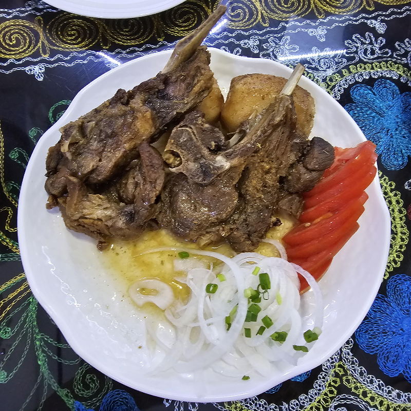 양고기감자조림