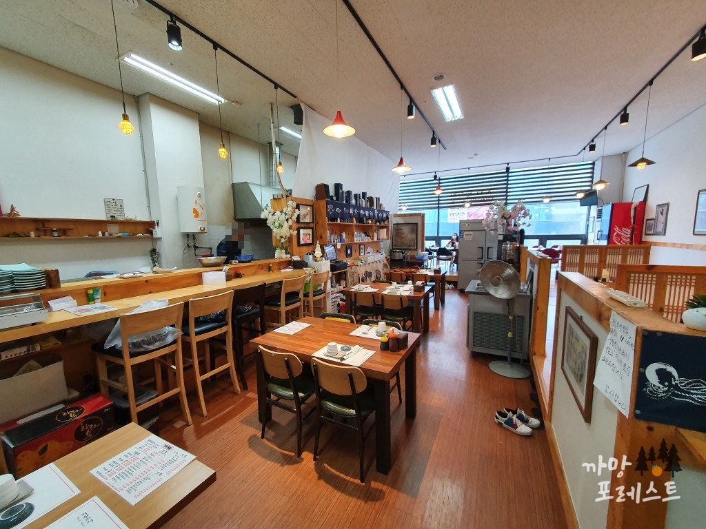 기꾸초밥 매장 내부