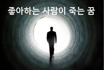 좋아하는 사람이 죽는 꿈