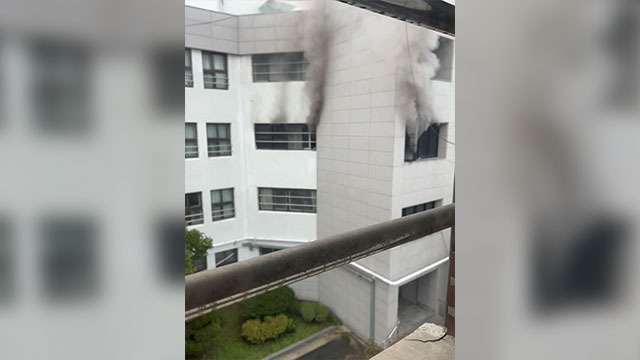 경기고 동아리실 화재 발생