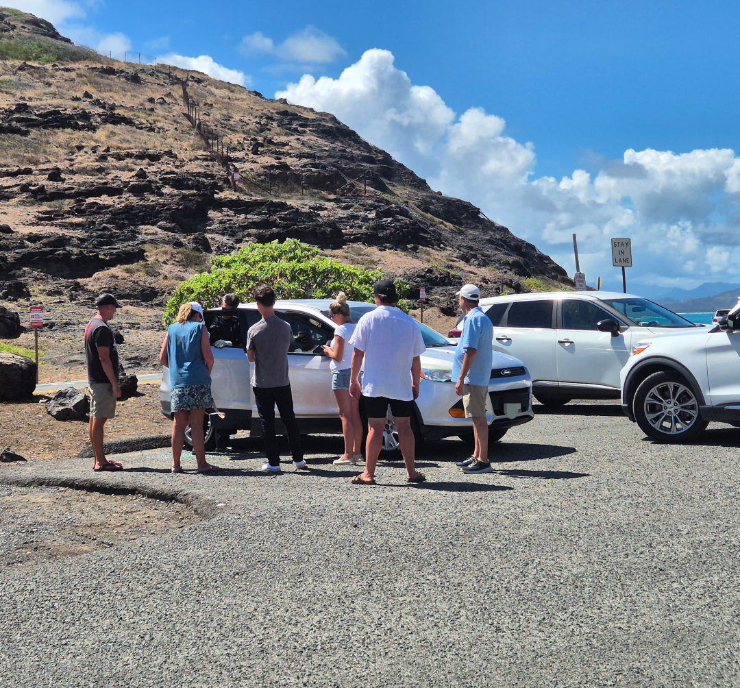 하와이 마카푸우 전망대 절도범죄