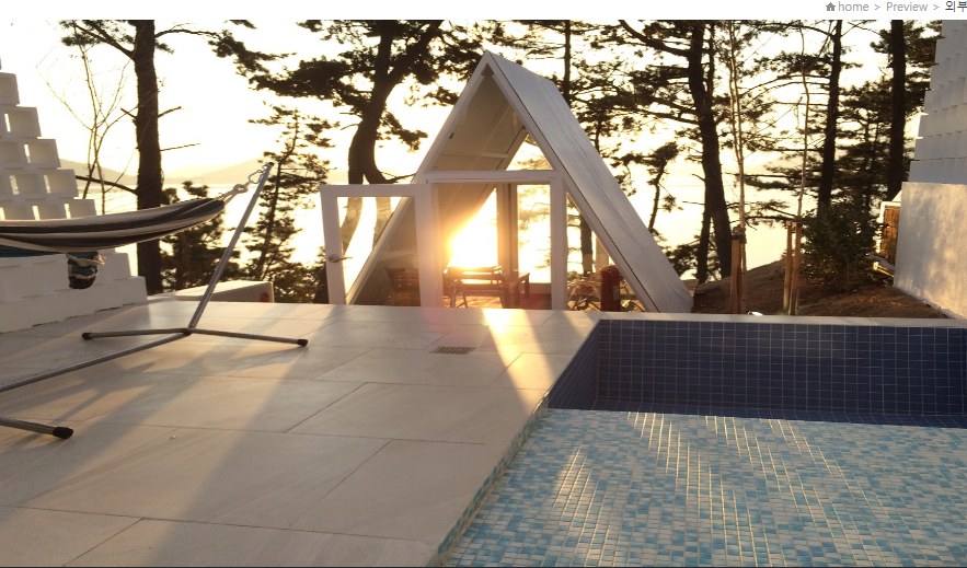 생각속의 집 글램핑 슈페리어