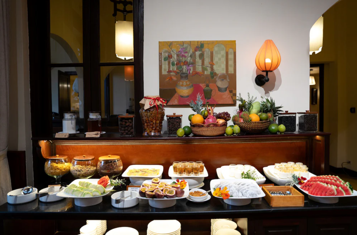 달랏 아나만다라리조트 조식