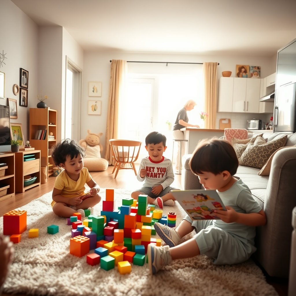 다자녀 가구의 정부 지원 안내 사진