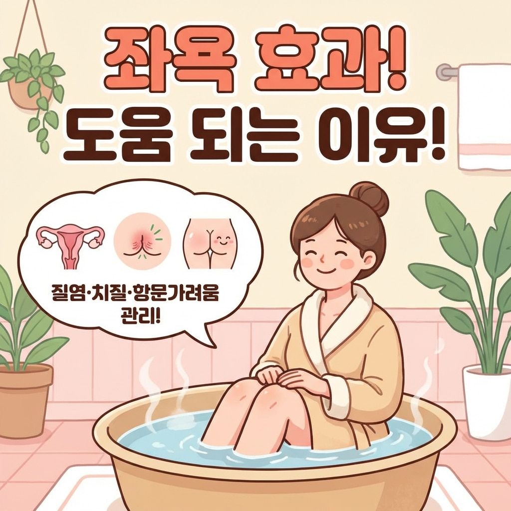 좌욕기 추천 좌욕 효능 항문 건강