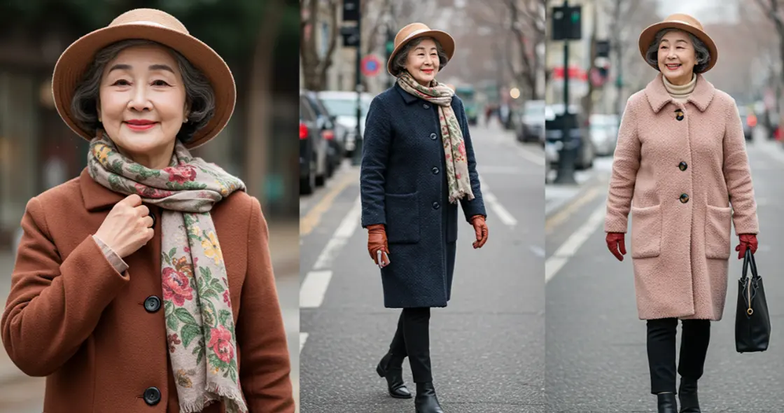 60대 여성 편안한 의류 코디법