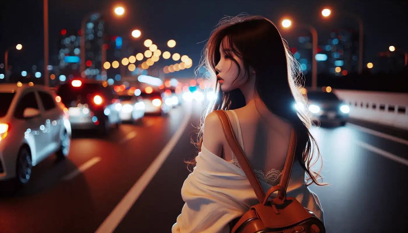 보홀여행-기후를-알아보고-관광하는-여성의-모습