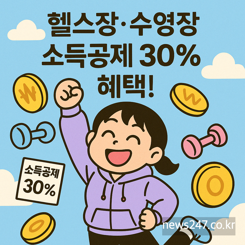 헬스장·수영장 소득공제 혜택 8가지 총정리로 세금 환급 챙기는 법 완벽 가이드 (최신)