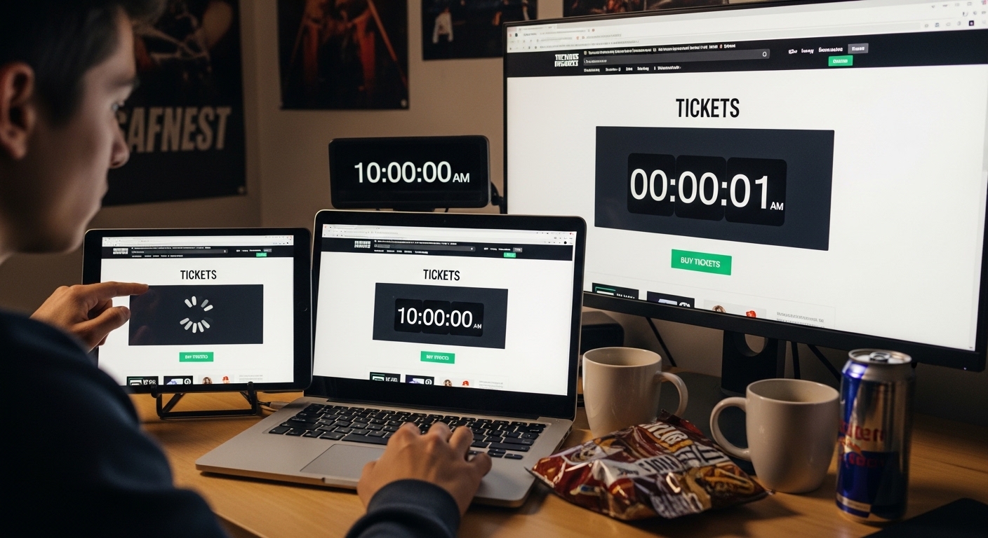 티켓팅 성공을 위한 다중 디바이스 접속 및 브라우저 최적화