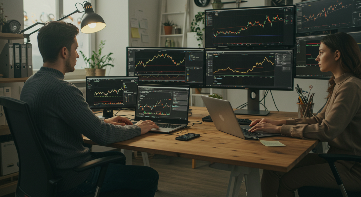 주식 매매 분석 사진