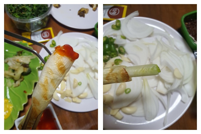 소라구이와 칼솟구이